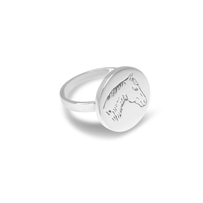 IFMHEEMSTEDE PONY RING sterling zilver