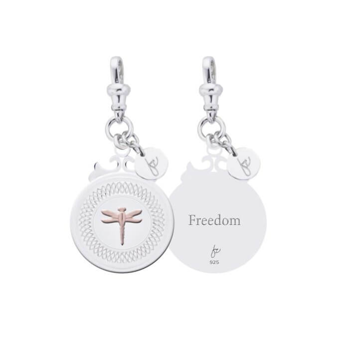 iFmHeemstede Dragonfly - Freedom - Libelle - Vrijheid Bedel | Hanger